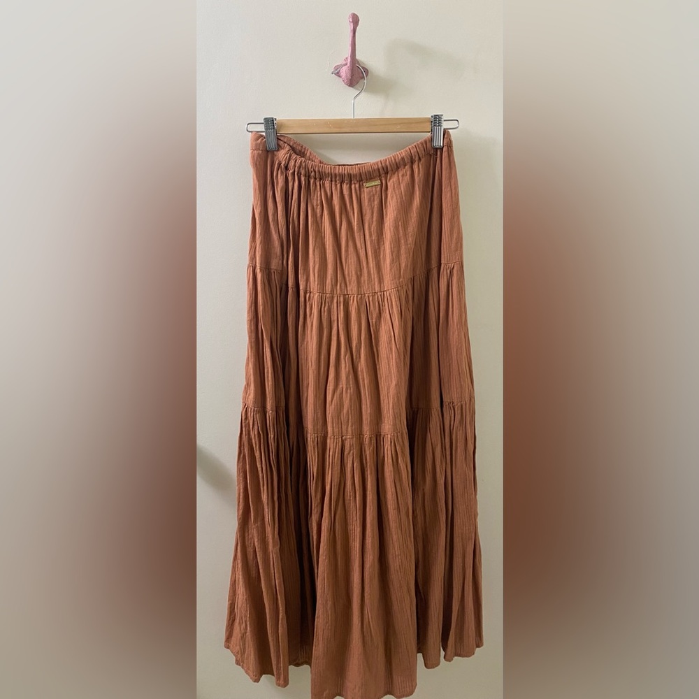 Billabong Burnt Orange Maxi Skirt - Picture 6 of 7